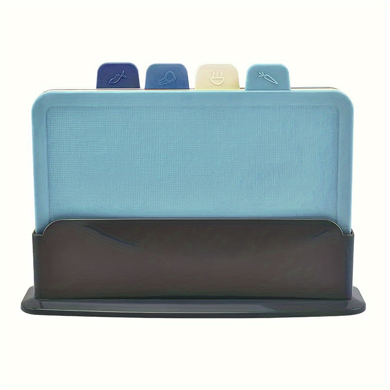 Non-Slip Kitchen Board 4pcs Non-Slip Plastic Kitchen Board Set | Food Contact Safe, for Holidays - Christmas, Halloween, Easter, Hanukkah, Thanksgiving
